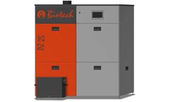 Biotech - Model PZ 25 RL MBW - 25 kW - Pellet Boiler with Manual Filling