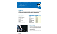 Blair - Model Enduraflex C825WN - Semi-Hard, Natural Rubber Lining - Brochure