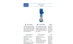 Model VS - Vertical Multicellular Centrifugal Electro-Pumps Brochure
