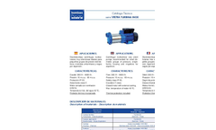 Viena - Horizontal Close Coupled Centrifugal Electro Pumps Brochure