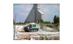 High-calcium lime slurry for mining industry