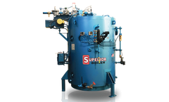 Superior - Model UTE - Down-Fired Vertical Firetube Boiler