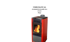 GreenEcoTherm - PS 9 Pony - Wood Pellets Stove - Manual