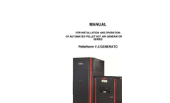 GreenEcoTherm -  Pellets Hot Air Generators- Instruction for Installation and Operation