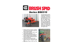 Edwards - Model BS8310 - Brush Spider - Brochure
