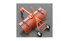 York - Model TA14B - 4" Landscape Rake