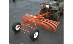 York - Model TA24B2 - 4" Landscape Rake