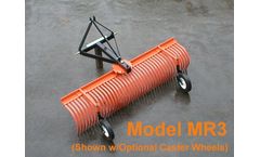 York - Model MR36 - 6" Landscape Rake