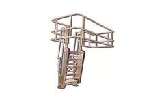 GREENLINE Gangway - Model SS - Self-Leveling Stairs