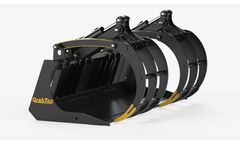 GrabTec iClaw Action - Model GDS - Demolition Grapple With Solid Bottom