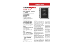 Chromalox - Model ITC1 & ITC2 - Digital Heat Trace Controller - 1 & 2 Circuit - Brochure