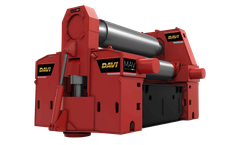 DAVI - Model MAV - 3-Roll Variable Axis Plate Rolling Machine