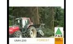 FORESTRY MULCHER FAE Video