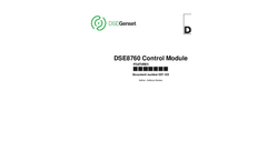 Model DSE7410 - Auto Start Control Module- Brochure