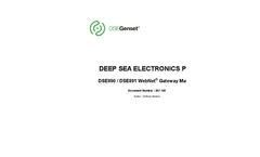 Model DSE7420 - Auto Mains (Utility) Failure Control Modules- Brochure