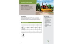 Vrisimo - Model 300-Series - Brush Flail Shredder- Brochure