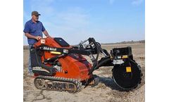 Trench Grader - Model MP24 - Mini Skid Steer Vibratory Compaction Wheel