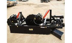 Trench Grader - Model T84 - Hydraulic Vibratory Compaction Wheel