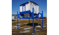 Simonsen - Model HCP254TS - Poly Trans Stand Used In Conjunction With Orchard and Vineyard Spreaders