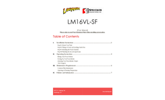 Smucker - Model LM16VL-SF - 16 Gallon Single Drop Foam Marker Brochure