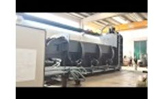 HS-800 Scrap Shear Baler Combination by G.P.S. - Video