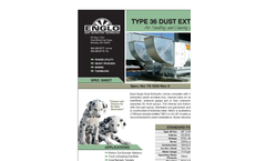 Type 36 Dust Extractor Brochure