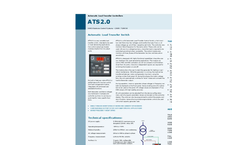 Enko - Model AMF 2.0 - Automatic Mains Failure Units - Brochure