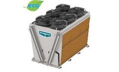 Model eco-Air Series - V-Configuration Adiabatic Cooler