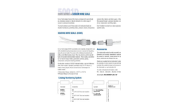 Conax - Model BSWS - Conax Bearing Sensor Wire Compression Seal Feedthrough - Brochure
