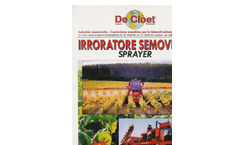Model 1500, 2000 & 2500 - Self Propelled Sprayer  - Brochure