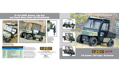 Finest - E-Z-GO - Golf Car Enclosures - Brochure
