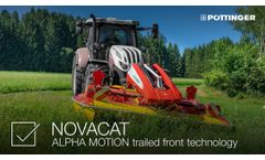 Pottinger – Novacat Mowers – Alpha Motion Trailed Front Technology - Video