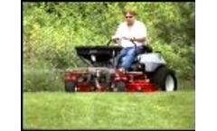 JRCO Electric Broadcast Spreader - Video