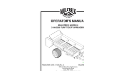 Millcreek - Model 3100, 3200 & 4300 - Top Dressers Brochure