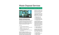 Wastewater Treatment Brochure