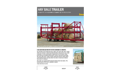Hay Bale Trailer Brochure