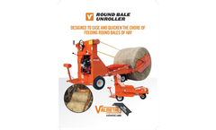 Round Bale Feed Cart – Bale Unroller Brochure