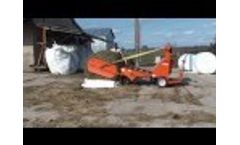 Round Bale Unroller Video