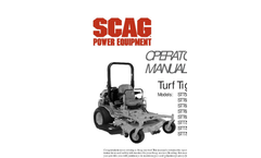 Scag Cheetah - Model 61" / 72" - Zero Turn Riders Mowers Brochure