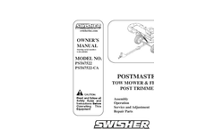 Standard String Trimmer PST67522 - Owners Manual Brochure