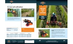 Perfect-Van Wamel - Model Terra Ranger Series - Mechanical In-Row Weed Control Machine - Brochure