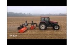 `Perfect` RX-620 trailed flail mower combination Video