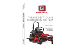 Pro-Turn - Model 200 Series - Commercial Lawn Zero Turn Mowers - Brochure