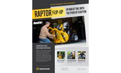Hustler Raptor - Flip-Up Residential Zero-Turn Mower - Brochure