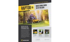 Hustler Raptor - Model SD - Residential Zero-Turn Mower - Brochure
