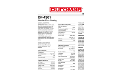 Duromar - Model HPL-2221 - Chemical Resistant Tank Lining - Brochure