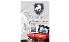 Crono/Elettra - Model + W - Electronic Carried Double Disc Fertiliser Spreader  Brochure