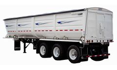 Cancade - Steel Agriculture Tri-axle End Dump Trailer