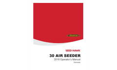 Seed Hawk - Model 30 - Air Seeder Brochure