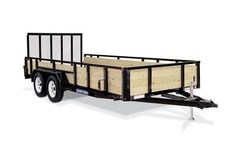 Sure-Trac - Model 3 - Tube Top Board High Side Utility Trailer